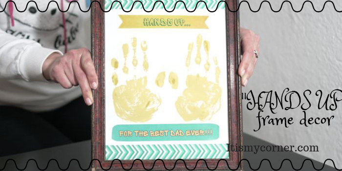 _HANDS UP_ frame decor